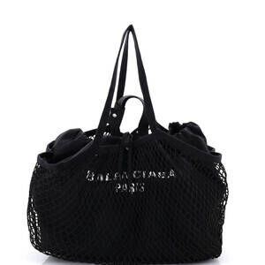 Balenciaga 24/7 Drawstring Tote Mesh #239488B15B